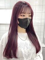 ウィコ 新宿(WICO)&nbsp;ワインレッド☆ケアブリーチ/ペールベージュ[新宿駅]