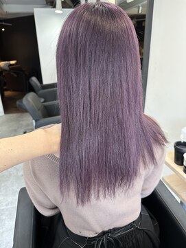 ラフ 難波店(LAFF) #黒髪#ボブルフ#ネビージュ#小顔#ワンレン