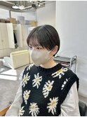 耳かけかわいいマッシュショート【村山武史】