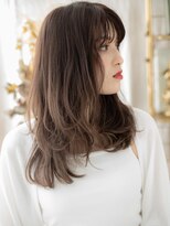 カバーヘア ブリス 川口(COVER HAIR bliss) 外国人風オンブレシースルーバングこなれヘアa川口20代30代40代