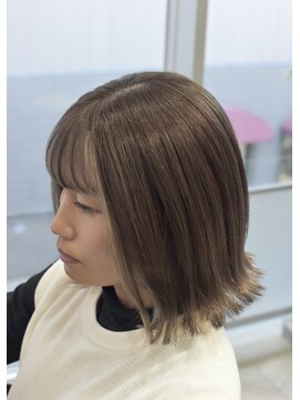 フロラクロマ 上通NEWS裏(FLORACHROMA) フェイスフレーミング　顔周りハイライト