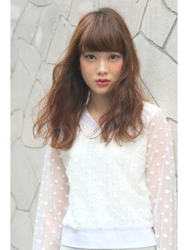 リコ バイ マリス(Liko by maris) 重め前髪パーマも似合わせカットの仕方でエアリーロングに♪