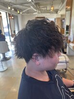 牛若丸ジャパン(Japan)&nbsp;ツーブロック×スパイラルパーマ