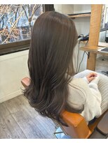 ナンバー アンフィール 渋谷(N° anfeel) 透明感ブラウンモカベージュ髪質改善トリートメント艶髪