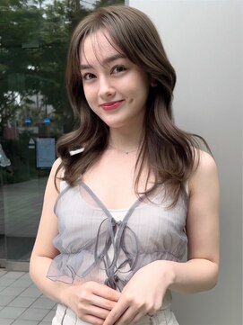 アースコアフュールボーテ 新潟中野山店 (EARTH coiffure beaute) アッシュ_くびれ_レイヤー_アドミオ_イルミナ