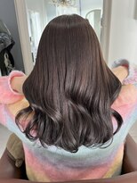 ヘアーアイスカルテット(HAIR ICI QUARTET) 大人可愛い小顔こなれカールチョコレートカラーブリーチなし