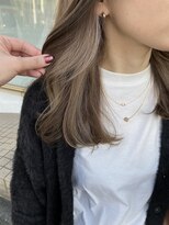 ピヌ(pinue)&nbsp;【pinue】インナーカラー×シルキーベージュ@YUKI