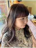 ナチュラルワイドバング