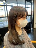 小顔顔周りカット/触覚/サイドバング