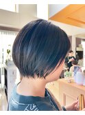 うなじ美人×ショートボブ
