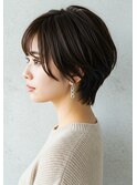 30代40代50代大人ショート髪質改善白髪染め根元パーマハイライト