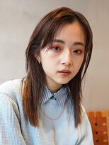 ニコ トウキョウ 渋谷(nico TOKYO)&nbsp;顔まわりレイヤーハッシュレイヤー透明感オリーブグレージュ渋谷