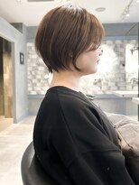 ロンド エメ 柏(Lond aimer)&nbsp;柏で１番綺麗な髪質改善ミニウルフダブルカラーショートボブ