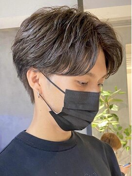 フィフス 仙台(fifth) 仙台フェザーパーマセンターパートカルマパーマ強め30代韓国◆