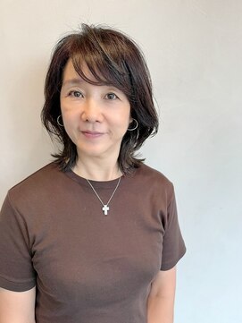 ラトリエコンタン(L´atelier Content) 【Lateliercontent MIHO】40代50代60代　ひし形ミディ