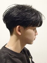 オーシャントーキョー 原宿(OCEAN TOKYO)&nbsp;黒髪センターパートで清潔感UP！