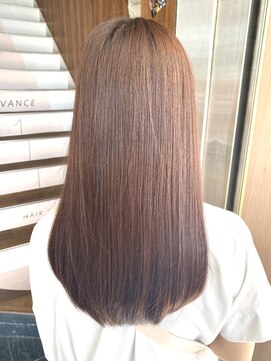 アヴァンス 天王寺店(AVANCE.) 髪質改善カラー×ピンクブラウン