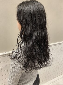 フェンヘアーアイス 中目黒(Fen.hair ici) 20代30代大人可愛いボブウルフくせ毛風パーマアッシュブラウン