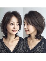 ハーツ(Heart's)&nbsp;白髪ぼかしハイライトアッシュグレージュ