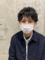 メンズ クーヘアー(Men's coohair)&nbsp;ゆるめツイストスパイラルパーマ