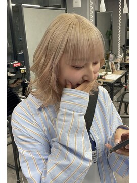 セレーネヘアーレイズ 梅田店(Selene hair Raise) ミルクティーベージュ