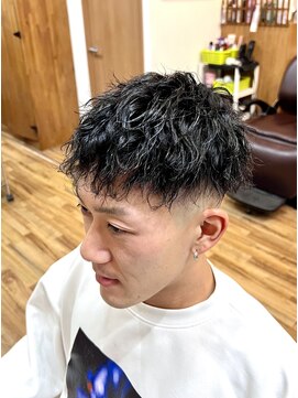 ヘアスタジオ ロメオ(hair studio Romeo) ダウンバングツイストスパイラルパーマ