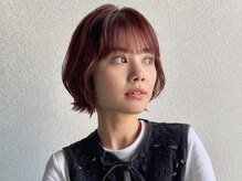 No.3【大人カジュアルなボルドーカラー】