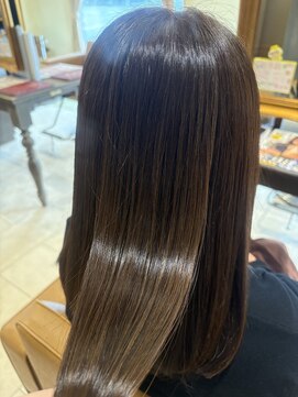髪質改善カラー