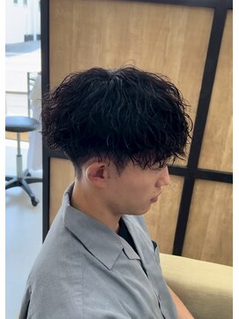 メンズギフト(men's GIFT) ツイストスパイラルパーママッシュツーブロック刈り上げ