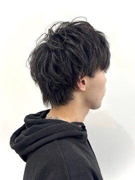 プレフル(playfull) ［メンズパーマ］好印象マッシュウルフ