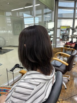 テラス 古河店 大人女性のオーダーメイド白髪ぼかし