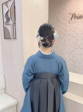 プリマベーラ(Primavera)&nbsp;卒業式のヘアセット・はかま着付け 53