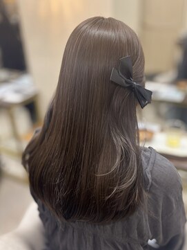 シーテ(Ciete) 【ブリーチ無しワンカラー】ミルキィグレージュ♪