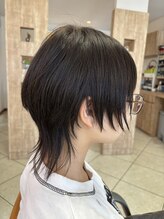 レゴヘアー(LEGO HAIR) ブルーブラック×ウルフ