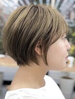ビューイースト 亀戸 錦糸町(VIEW EAST)&nbsp;くびれ/丸みショート/ショートボブ/白髪ぼかし/前髪ありレイヤー