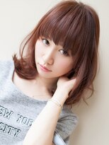 ローラン(ROULAND)&nbsp;メルトカラー小顔ミディタンバルモリワンサイドセミウェット