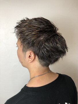 キャラ 池袋本店(CHARA) イケメンハイライトグレー【キャラ池袋/chara池袋/池袋東口】