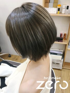 ヘアメイクゼロ 坂戸駅前店(hairmake zero) ゼフィラム　アディクシー　シルバー
