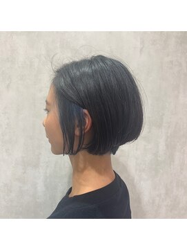 リー 梅田(Lee) Lee梅田★インナーカラー×フェミニンボブ