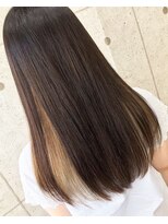 ヘアテリア リュウ 大塚(hair teria ryu) ダークアッシュ・インナーベージュ【ryu 大塚 北口】