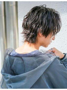 ノエル 池袋店(noel) 【noel】センターウルフ×無造作カール