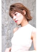 Lien立川ハイトーンベージュ外ハネボブ