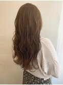 【透明感ベージュ◎】ふんわり大人ロングヘア