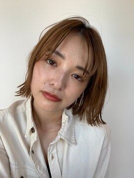 クロム バイ リエット(Chlom by Lietto) 【Chlom新宿】ニュアンスオレンジブラウンカラー★New Open