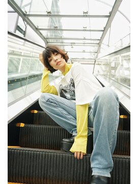 ナンバー エアロ 横浜(N° +aero) 20代30代40代50代ナチュラル小顔カットくすみカラー切りっぱなし