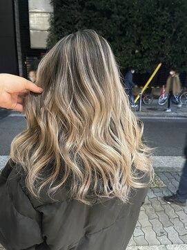 ラフ(LAFF) #黒髪#ボブルフ#ネビージュ#小顔#ワンレン