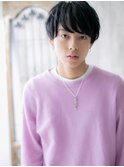 ≪mod's men≫重めバングの暖色系カラーマッシュc