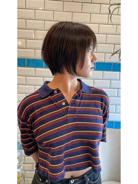 シー バイ ロンド 新宿(Sea by Lond) ショートボブ/ダークブラウン/チョコレートブラウン