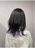 レイヤーカット×エンドカラー