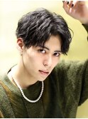女子ウケエアリーセンターパーマ